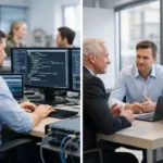 Should you choose in-house management or an IT partner?